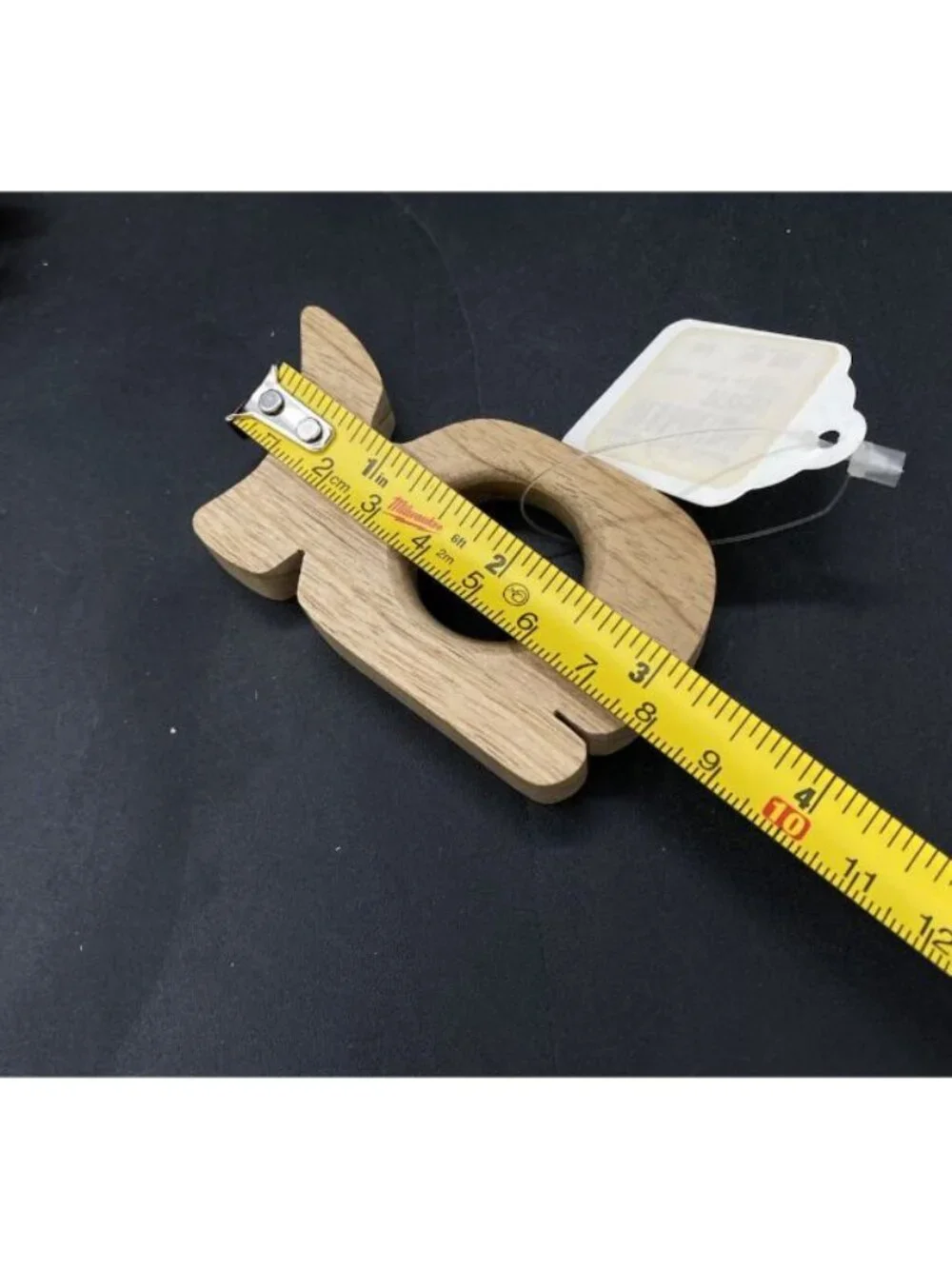 Myrtlewood Oregon Wood 7 Napkin Rings Whale Beaver Tree